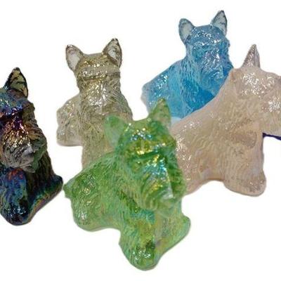 Boyd Glass Scottie dogs