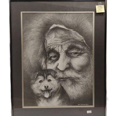 DOUG LINDSTRAND 1979 PHOTOLITHO PRINT