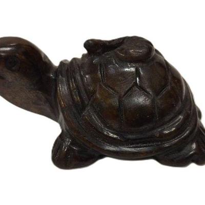 CHINESE STONE TURTLE CARVING