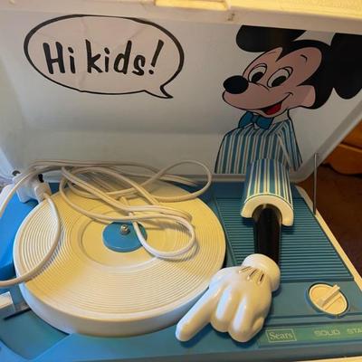 Mickey record player 