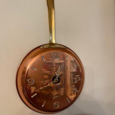 Copper clock 