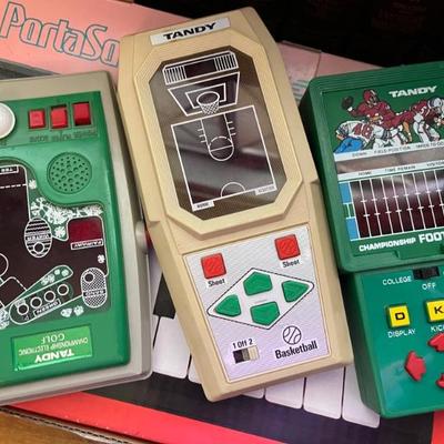 Hand held games 