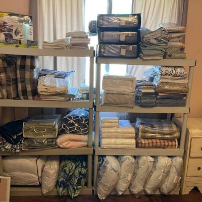 All new linens 