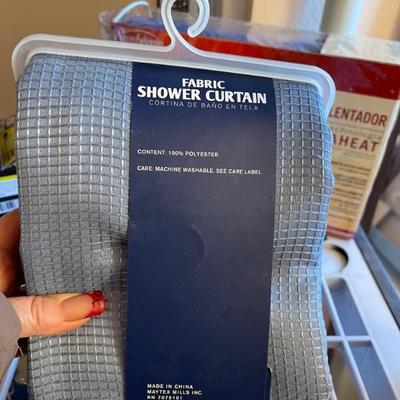 New shower curtains 