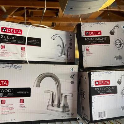 New bathroom fixtures 