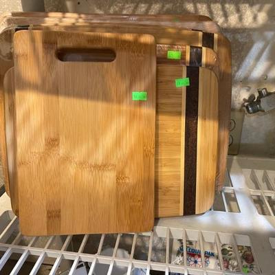 New cutting boards 