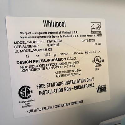Freezer info 
