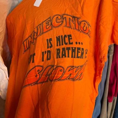 Lots of vintage T-shirts