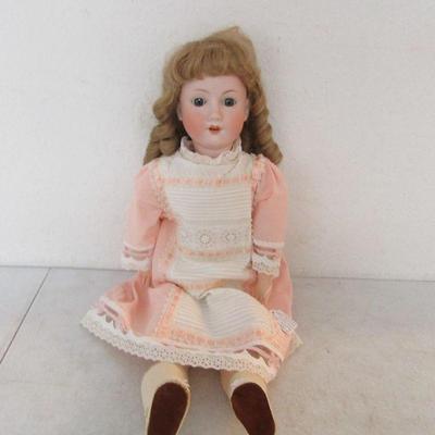 Rare Antique 1920 Welsch & Co. Max Oscar Arnold 24" Bisque Doll