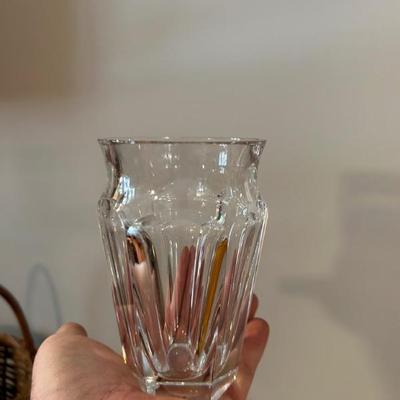 STUNNING Baccarat Crystal 5 inch Vase 