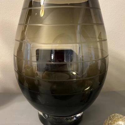 Mikasa crystal vase 