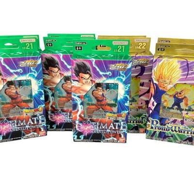 TN213 9 Pack Dragon Ball Card Game Packs	New Bandai Namco dragon ball card games
