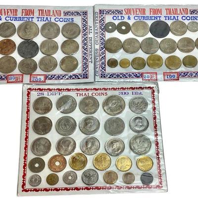 TN118 Thailand Uncirculated Coins	3 sets
