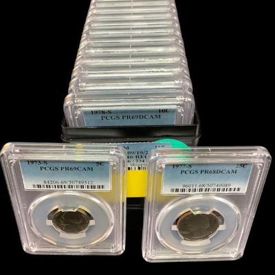 TN222 Misc PCGS Slabbed Coins
