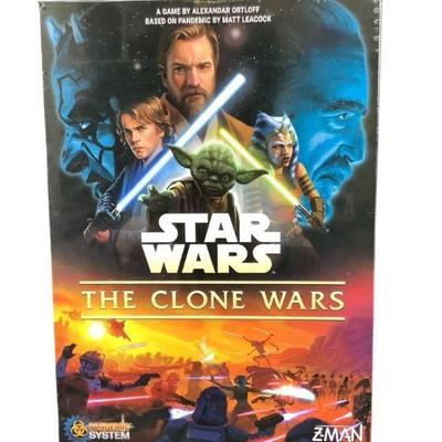 TN224 New Star Wars The Clone Wars Board Game
