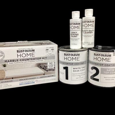 ANMC765 Rust-oleum Home Marble Counter Kit NEW	Brand new kit to paint your countertops to look like marble
