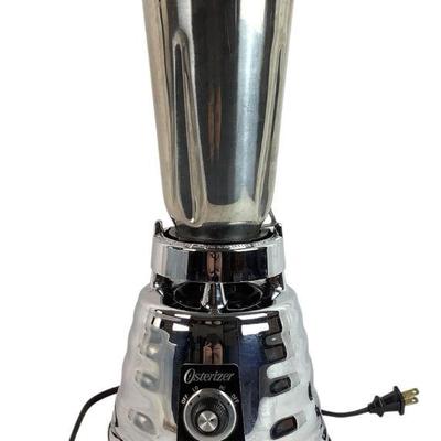 KEKU302 Oster Classic Ice Cream Parlor Blender	Classic Osterizer Blender, deluxe edition. Model# 5000-28. Was tested and works. 
