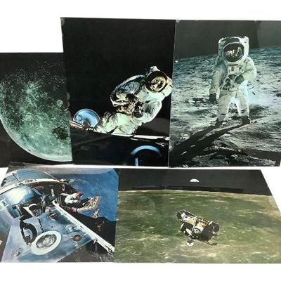 TN240 Very Rare 1969 Victor Hasselblad Space Photo’s Collection	5 Space photos by Victor Hasselblad. These are solid mounted on a...