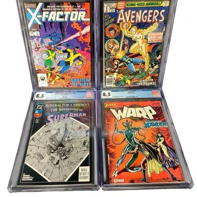 TN151 (4) CGC Graded Comics
