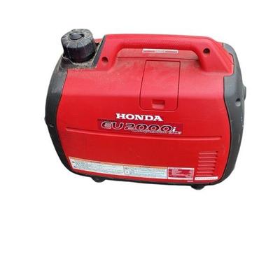 ANMC784 Honda Generator Lot 2	Gas powered generator rated 2.0k VA
