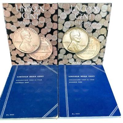 TN126A 4 Books Of Lincoln Cents
