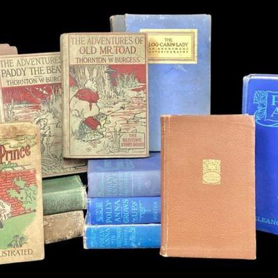 ANMC761 Antique & Vintage Books	12 books total
