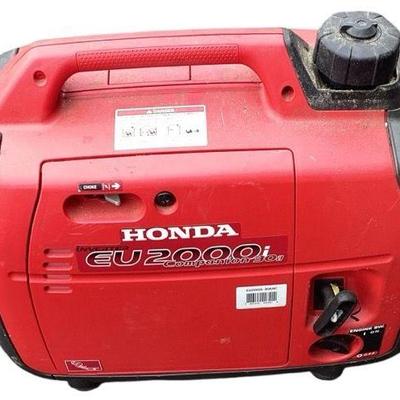 ANMC783 Honda Generator Lot 1	Gas powered generator rated 2.0k VA
