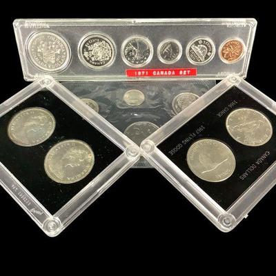 TN127B Canada Sets 4 Silver Dollar & More Sets
