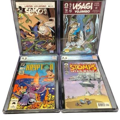 TN133 4 CGC Graded Comics
