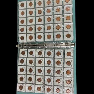TN94 1993-1995 BU Lincoln Cent Collection Nice	Noted as a brilliant uncirculated set
