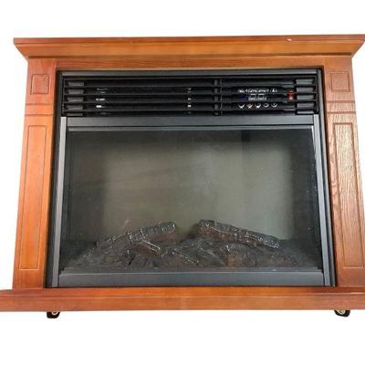 ANMC606 Comfort Glow Electric Fireplace	Tested and works, some wear on wood visible. Sn #221100502
