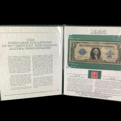 TN92 20th Century One Dollar Silver Cents IK Or SO Neat Set 1923 And 1928	
