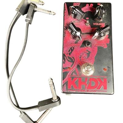 ANMC756 KHDK Dark Blood Foot Pedal	Guitar effects pedal
