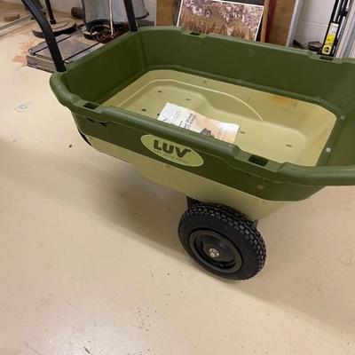 Electric garden cart 