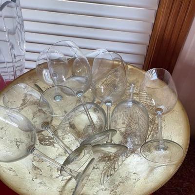 Wine glasses 