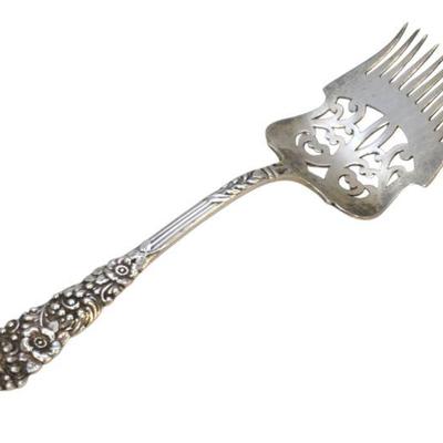 ANTIQUE STERLING SILVER SARDINE SERVING FORK