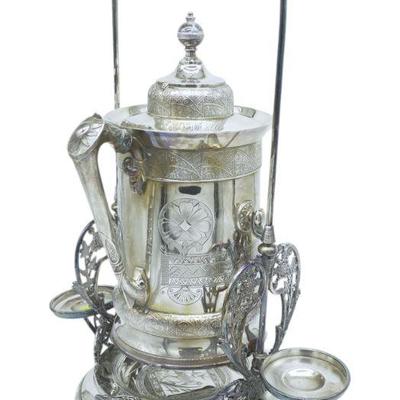 ANTIQUE AMERICAN AESTHETIC TILTING WATER PITCHER