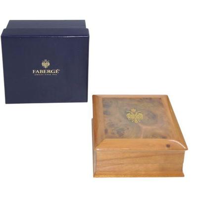 FABERGE KARELIAN BIRCH TRINKET BOX