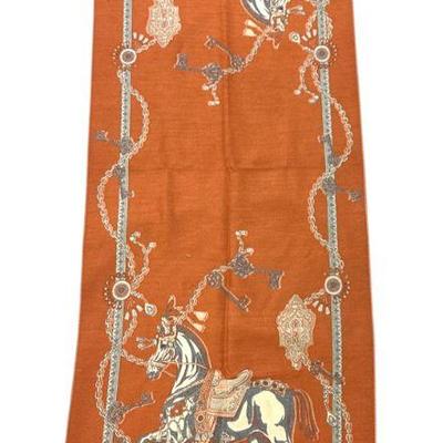 LONG CASHMERE & SILK PASHMINA SCARF / WRAP