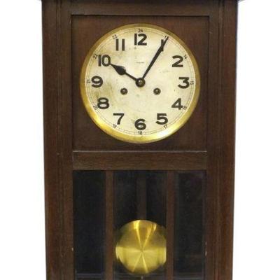 ANTIQUE FRIEDRICH MAUTHE WALL CLOCK