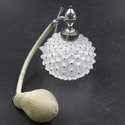 LALIQUE CRYSTAL 1930s CACTUS PERFUME ATOMIZER