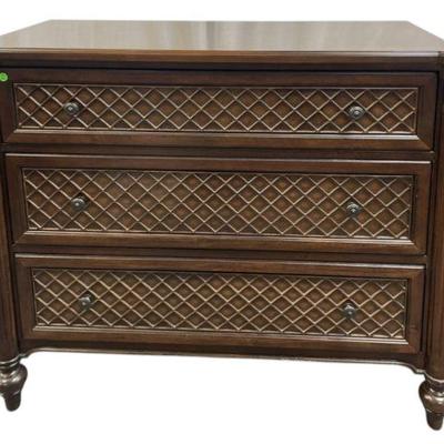PROXIMITY CHERRY WOOD 3 DRAWER CHEST