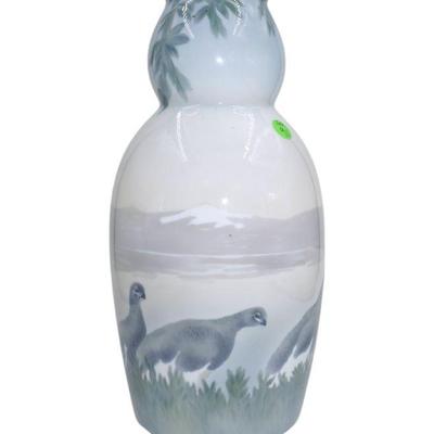 LARGE HALVDAN GRAN 1920 ART DECO PORSGRUND PORCELAIN NORWAY VASE