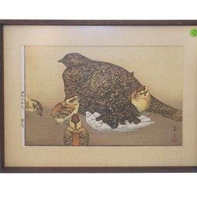 1930 TOSHI YOSHIDA (1911-1995) ORIGINAL WOODBLOCK