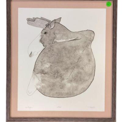 TERI JO HEDMAN "MULLIGAN" LITHOGRAPH 1985