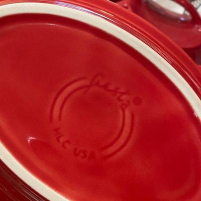 Red Fiesta Dish Set