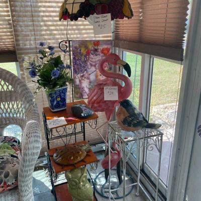 Yard Art & Plant Stands