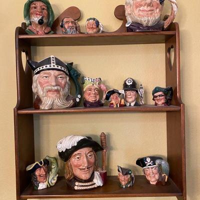 Toby Mug Collection Royal Doulton
