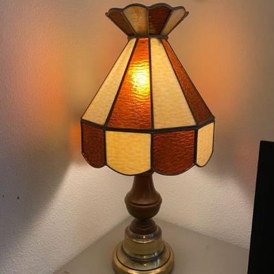 Brown Glass Lamp