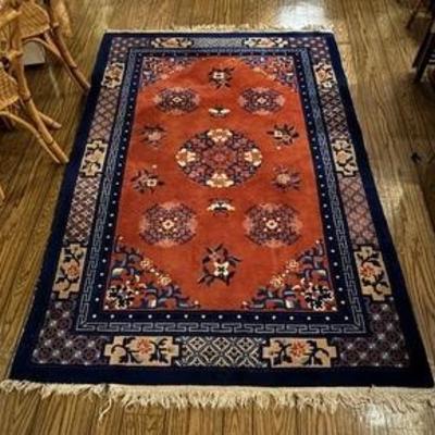 Vintage Chinese Area Rug 

Measures 61 x 97 inches. 
